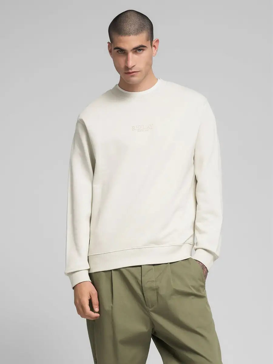 SUDADERA HOMBRE CUELLO REDONDO REPLAY M3187