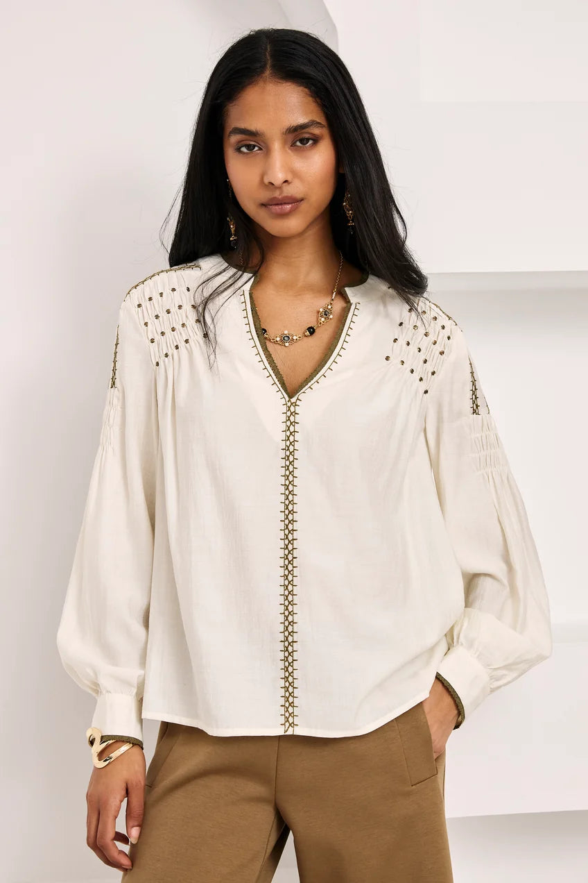 BLUSA FRUNCIDOS NKN LX.ZAINAB