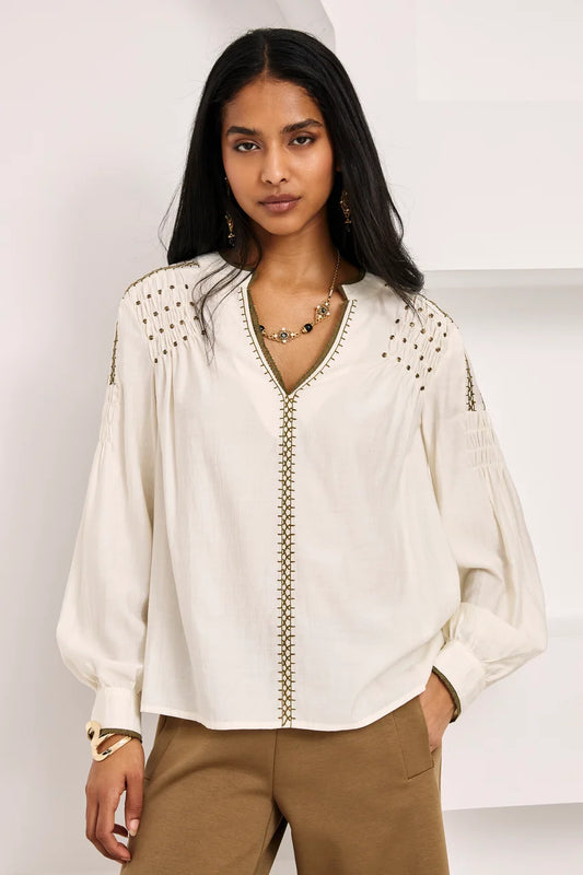 BLUSA FRUNCIDOS NKN LX.ZAINAB