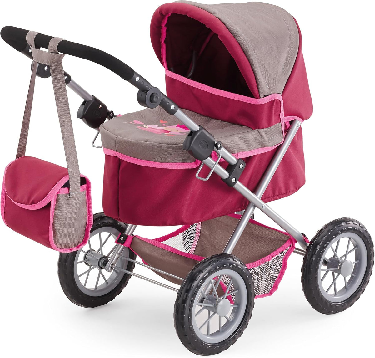 CARRITO MUÑECAS TRENDY ROYAL PINK BAYER DESIGN 13078