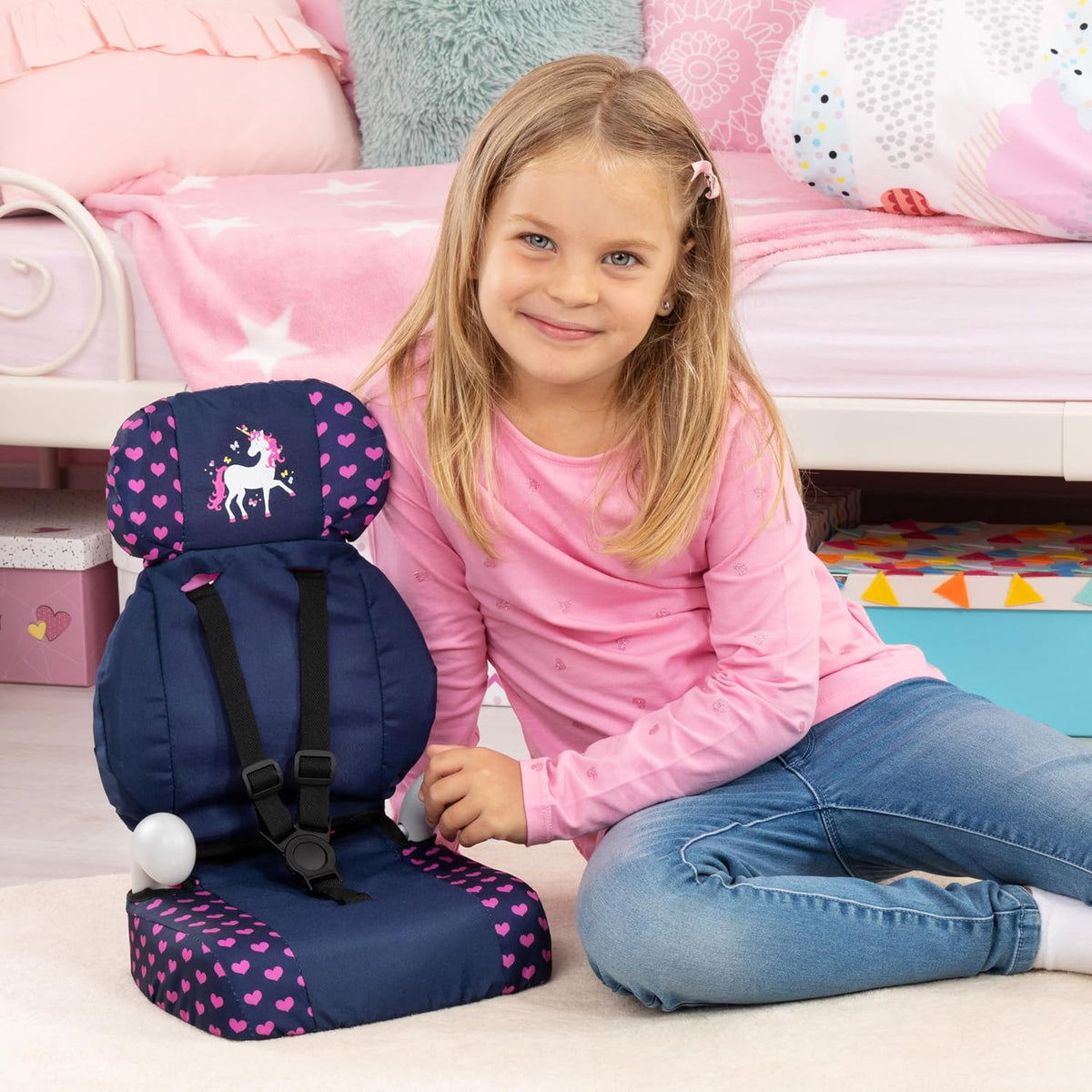 SILLITA DE COCHE PARA MUÑECAS BAYER HEART 67554Aa