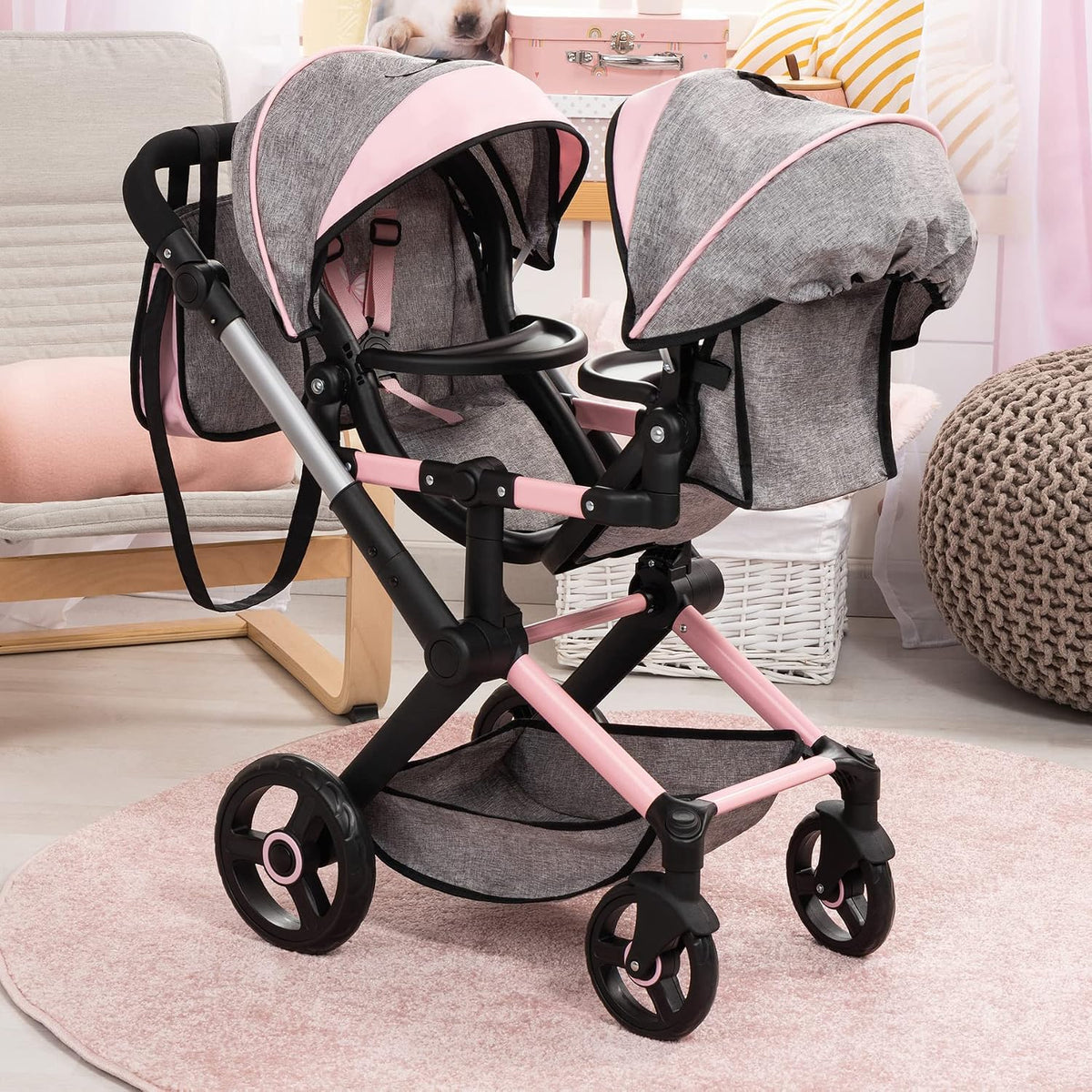 COCHECITO MUÑECAS TWIN XEO BAYER 26733AA