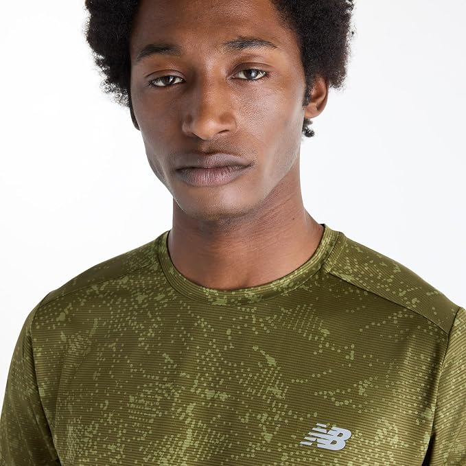 Camiseta New Balance hombre MT6116OH color verde