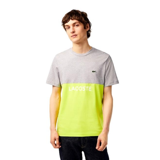 CAMISETA HOMBRE LACOSTE COLOR BLOCK