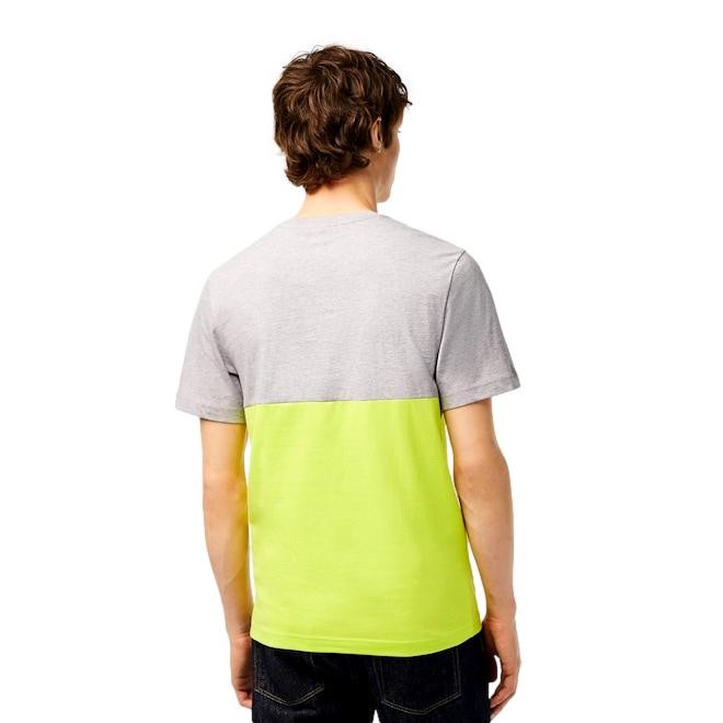 CAMISETA HOMBRE LACOSTE COLOR BLOCK