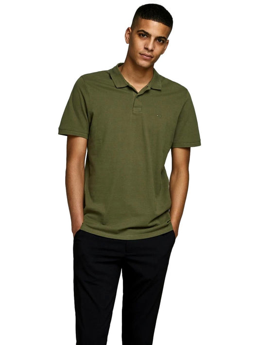 POLO VERDE CLASICO HOMBRE JACK&JONES 12136516