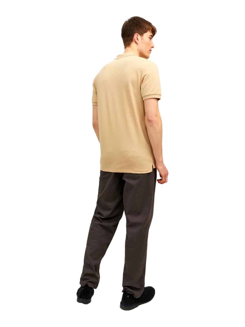 POLO BEIGE CREMALLERA HOMBRE JACK&JONES 12236235