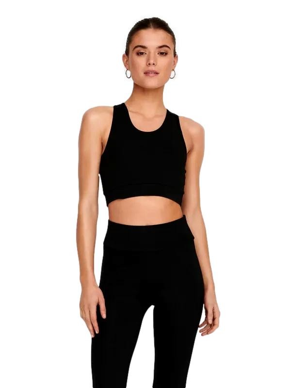 TOP DEPORTIVO NEGRO MUJER ONLY 15274602