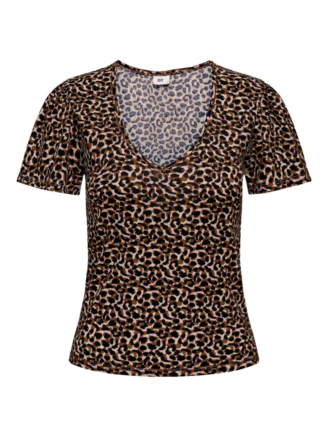 CAMISETA CUELLO EN V MUJER JDY KAMILLA 15295607