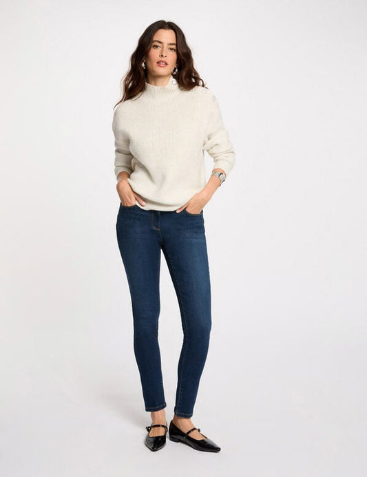 PANTALON TEJANO SLIM MUJER MORGAN 241-PARDA