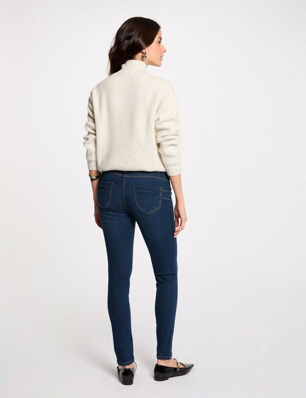 PANTALON TEJANO SLIM MUJER MORGAN 241-PARDA