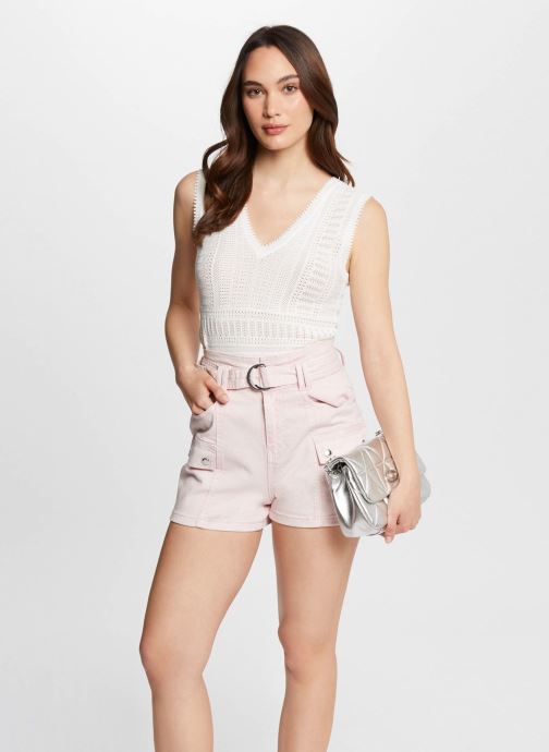 JERSEY CALADO SIN MANGAS MUJER MORGAN 242-MUSHU