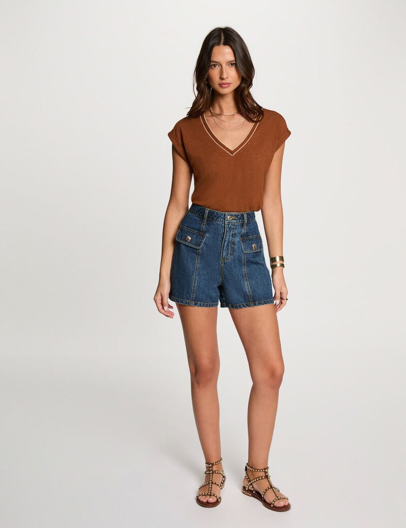 CAMISETA MANGA CORTA MUJER MORGAN 242-DAYA