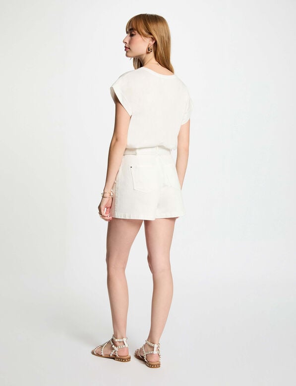 CAMISETA MUJER MANGA CORTA MORGAN 251-DAMOUR