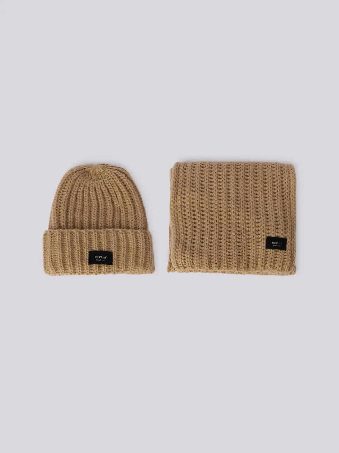 CONJUNTO UNISEX GORRO BUFANDA REPLAY AX8022