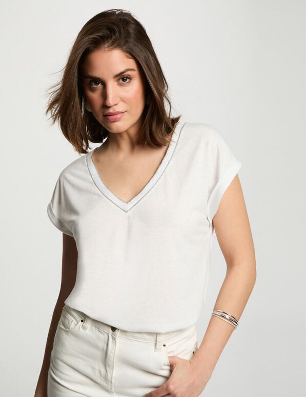 CAMISETA MANGA CORTA MUJER MORGAN 242-DAYA