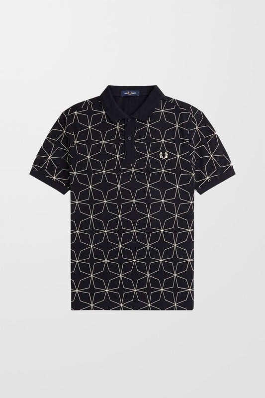 POLO HOMBRE GEOMETRIC FRED PERRY M7733