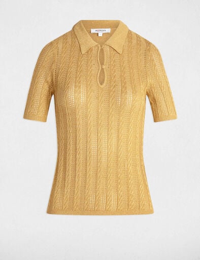 JERSEY CUELLO TIPO POLO MUJER MORGAN 252-MCABI