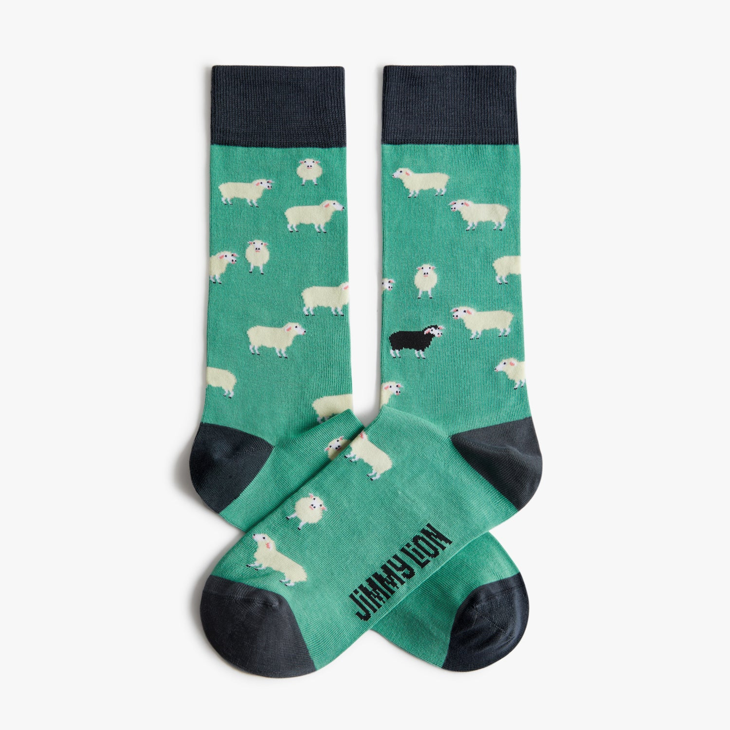 CALCETINES JIMMY LION BLACK SHEEP TURQUOISE