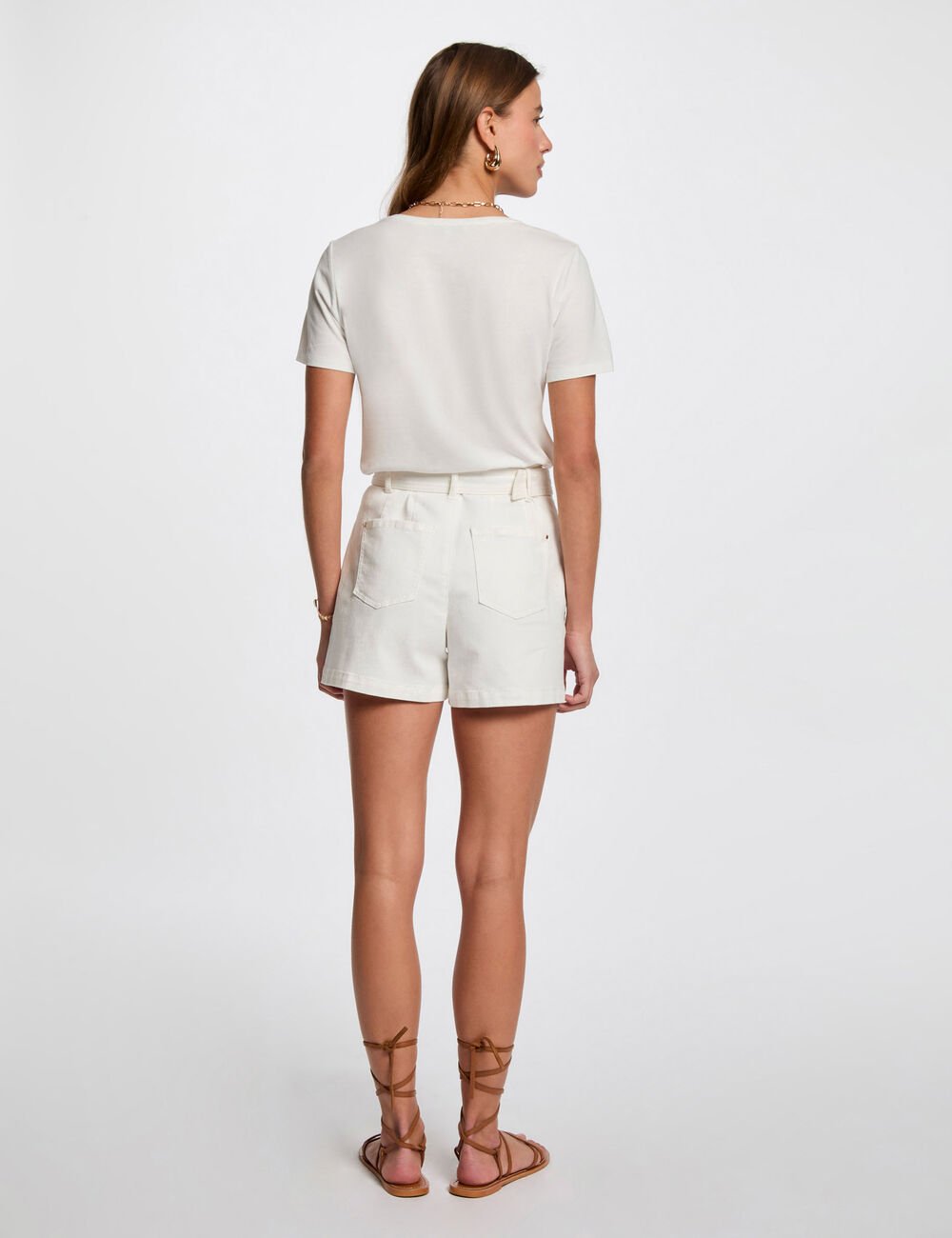 CAMISETA CON MENSAJE BLANCO MUJER 251-DPINUP