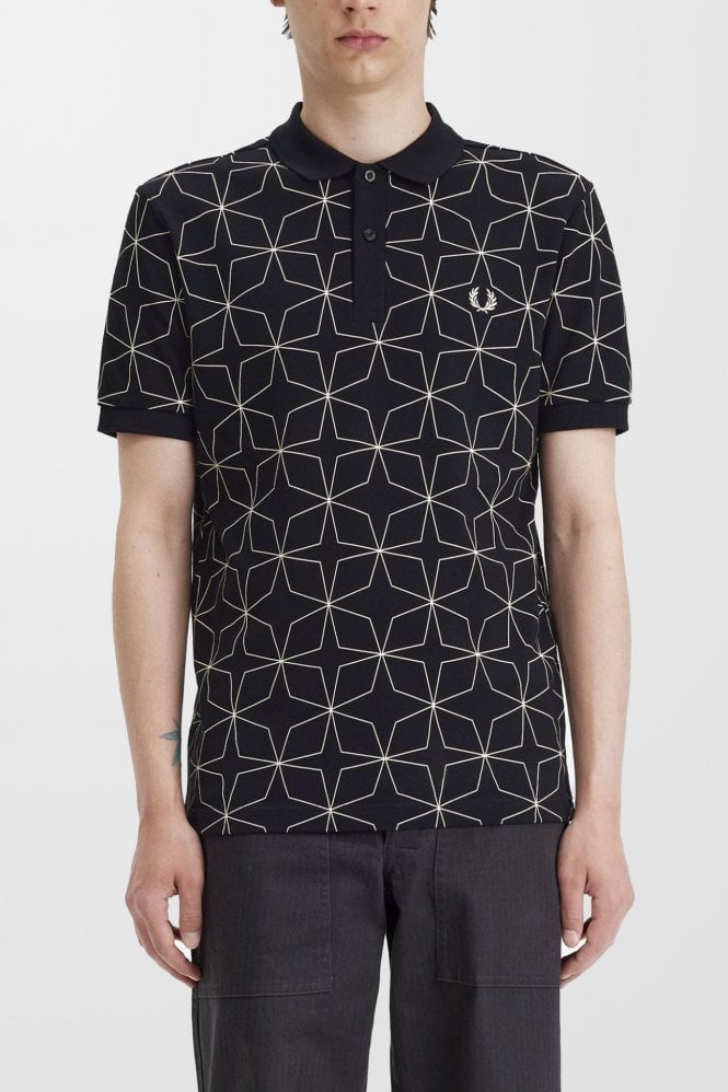 POLO HOMBRE GEOMETRIC FRED PERRY M7733