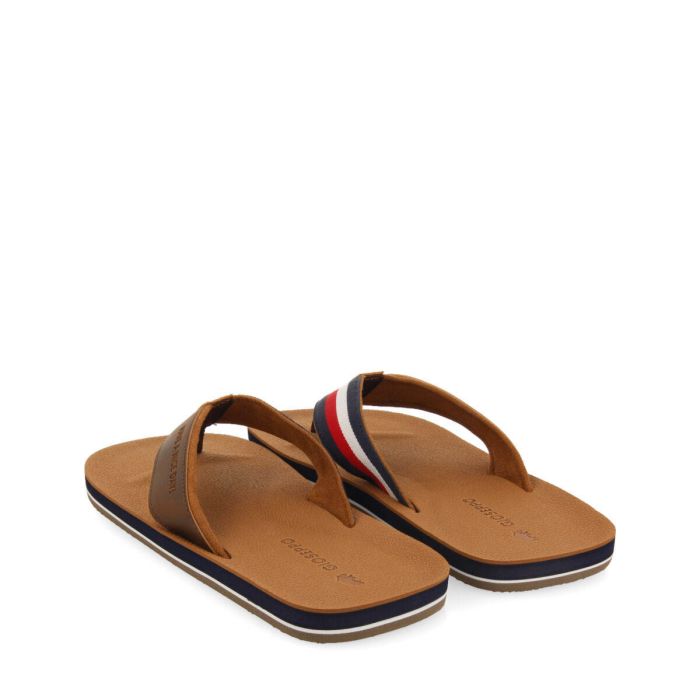 CHANCLAS MARRONES PARA HOMBRE THELUS REF: 68202-P-MARRON