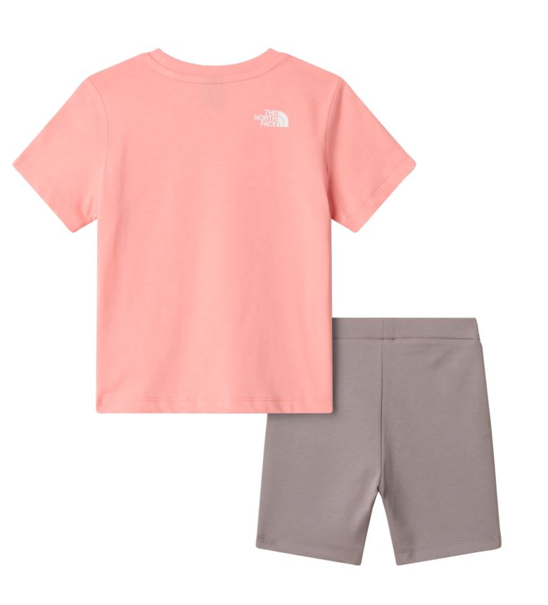 CONJUNTO KIDS THE NORTH FACE BUBBLE LOGO REG NF0A8G1KMAO1