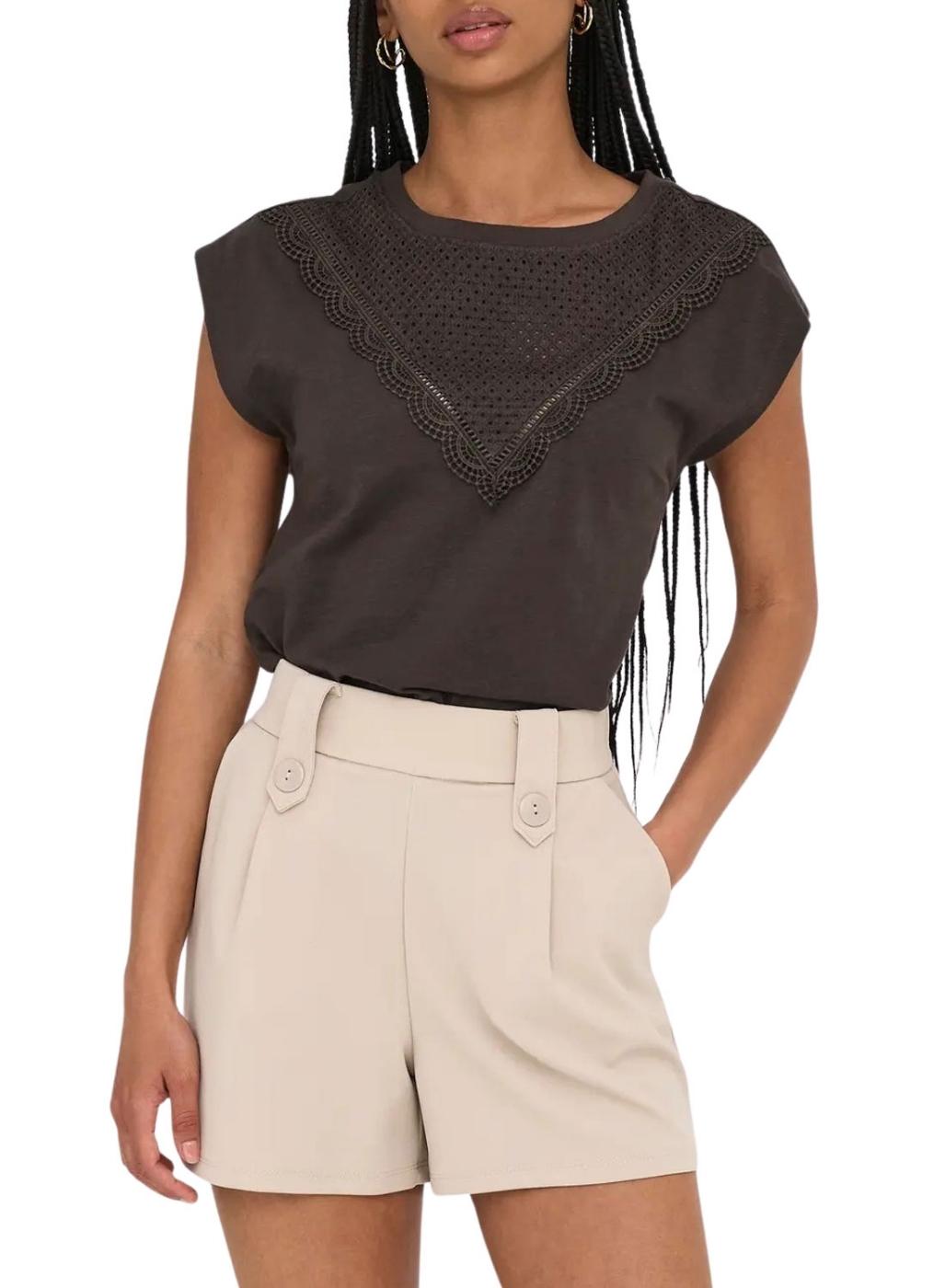 CAMISETA MUJER MANGA CORTA ONLY 15350098