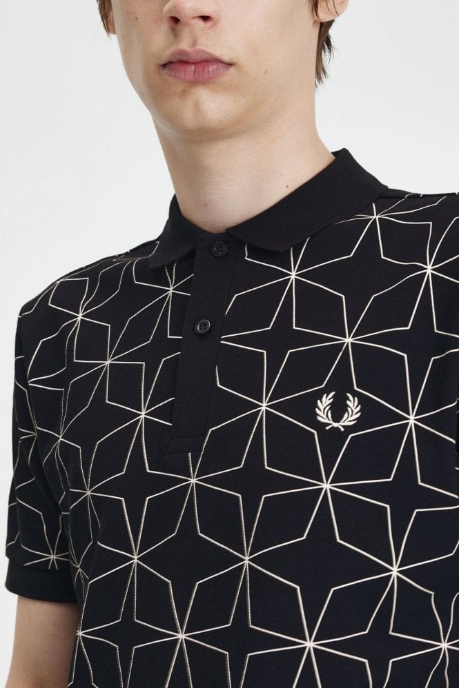 POLO HOMBRE GEOMETRIC FRED PERRY M7733