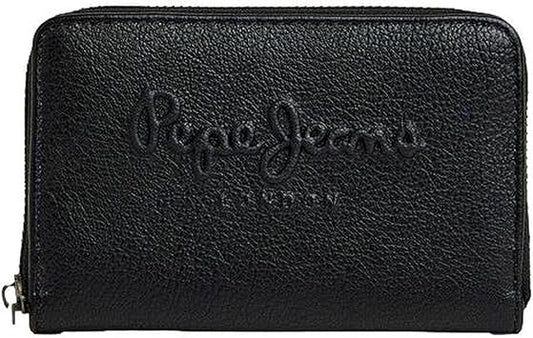 CARTERA PEPE JEANS NEGRA PL070201