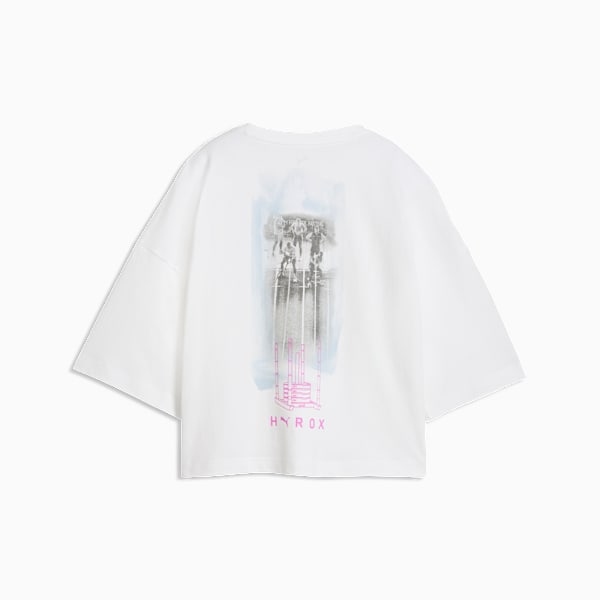 CAMISETA MUJER PUMA X HYROX CROPPED OVERSIZE 528509