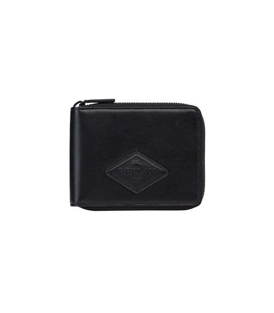 CARTERA HOMBRE PIEL CON CREMALLERA REPLAY FM53339