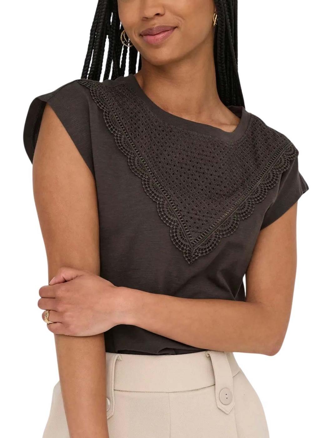 CAMISETA MUJER MANGA CORTA ONLY 15350098