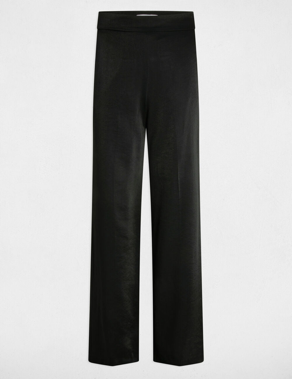 PANTALÓN PERNERA ANCHA HOLGADO NEGRO MUJER MORGAN 251-PVTEO.F