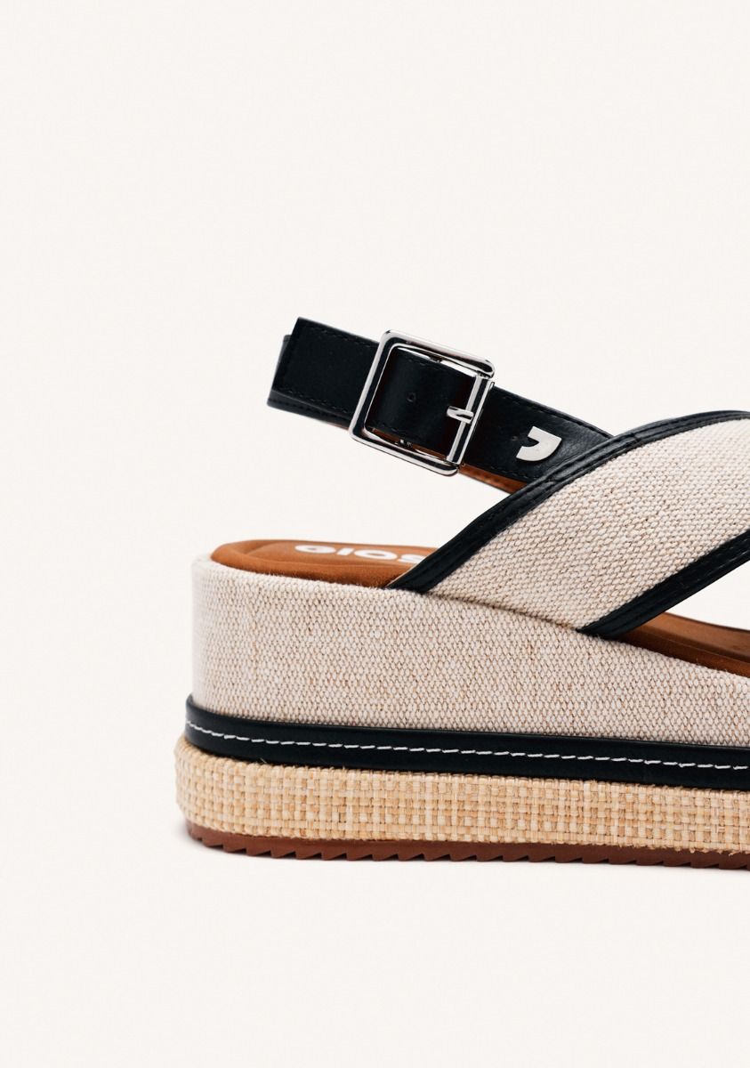 SANDALIAS MUJER DE CUÑA BELLIGAN 74265