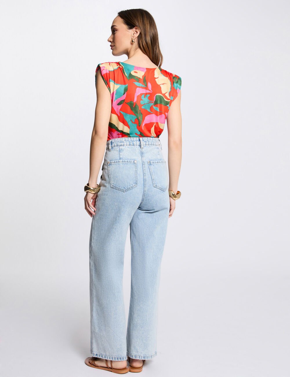 TOP SIN MANGA MULTICOLOR MUJER MORGAN 251-DIRE