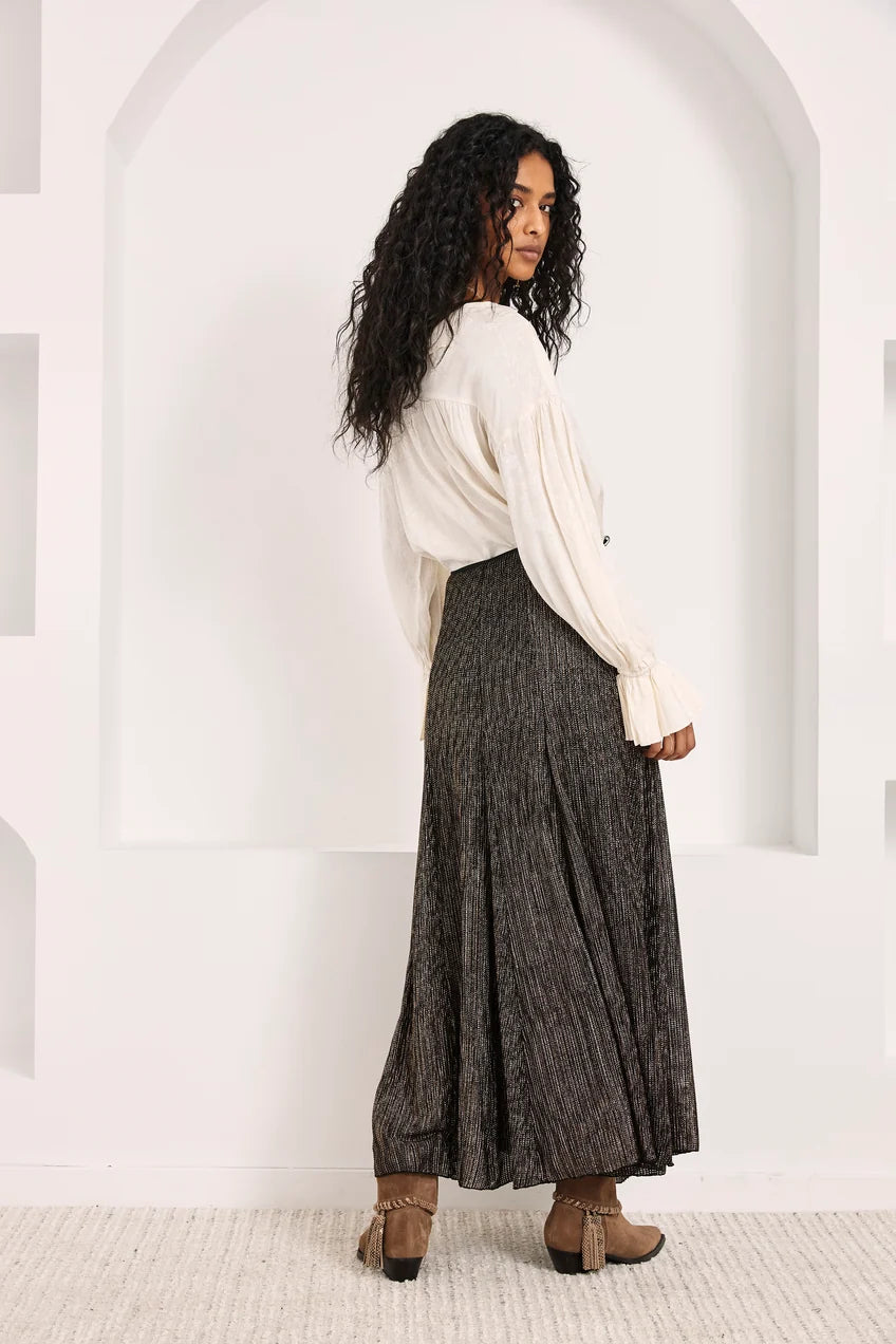 FALDA MIDI FLUIDA MUJER NKN FF.AVETA