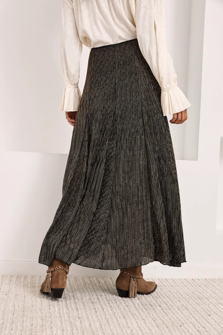 FALDA MIDI FLUIDA MUJER NKN FF.AVETA