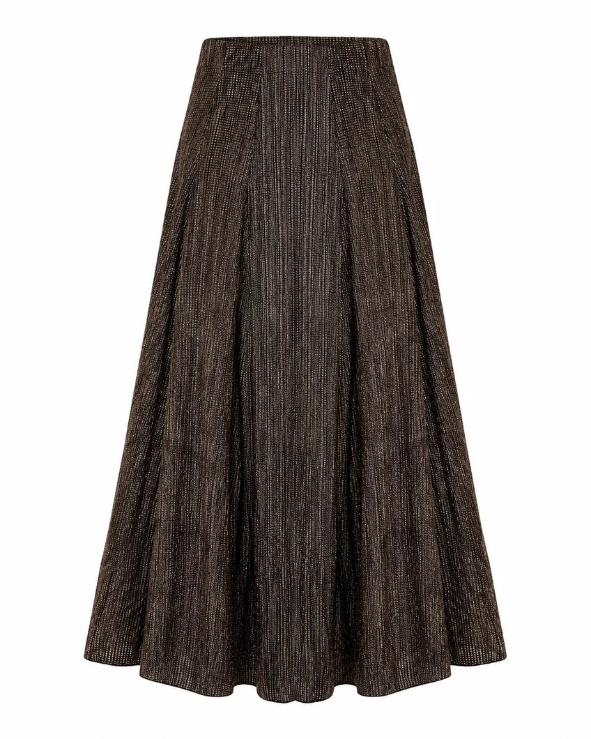 FALDA MIDI FLUIDA MUJER NKN FF.AVETA