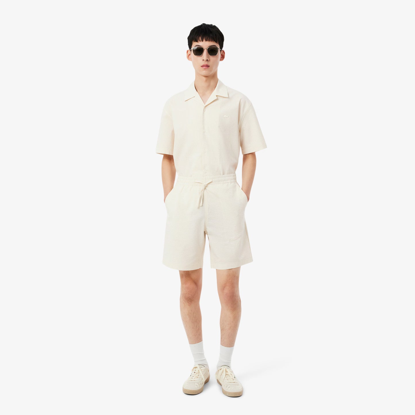 PANTALON CORTO HOMBRE SEERSUCHER LACOSTE GH1977