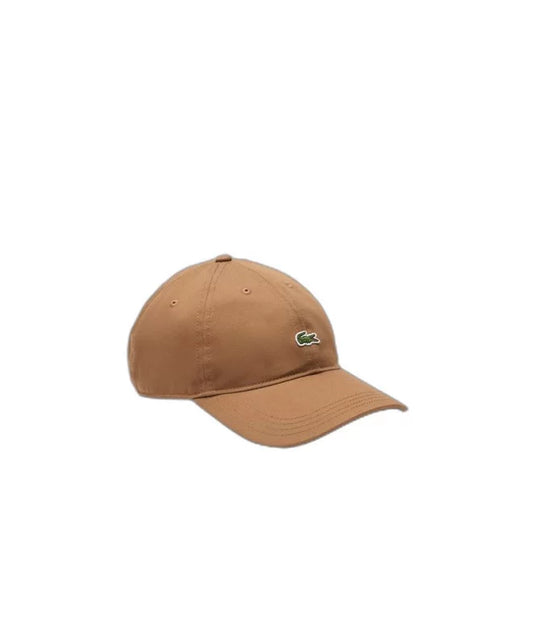 GORRA UNISEX LACOSTE EN SARGA DE ALGODÓN ECOLÓGICO RK0491