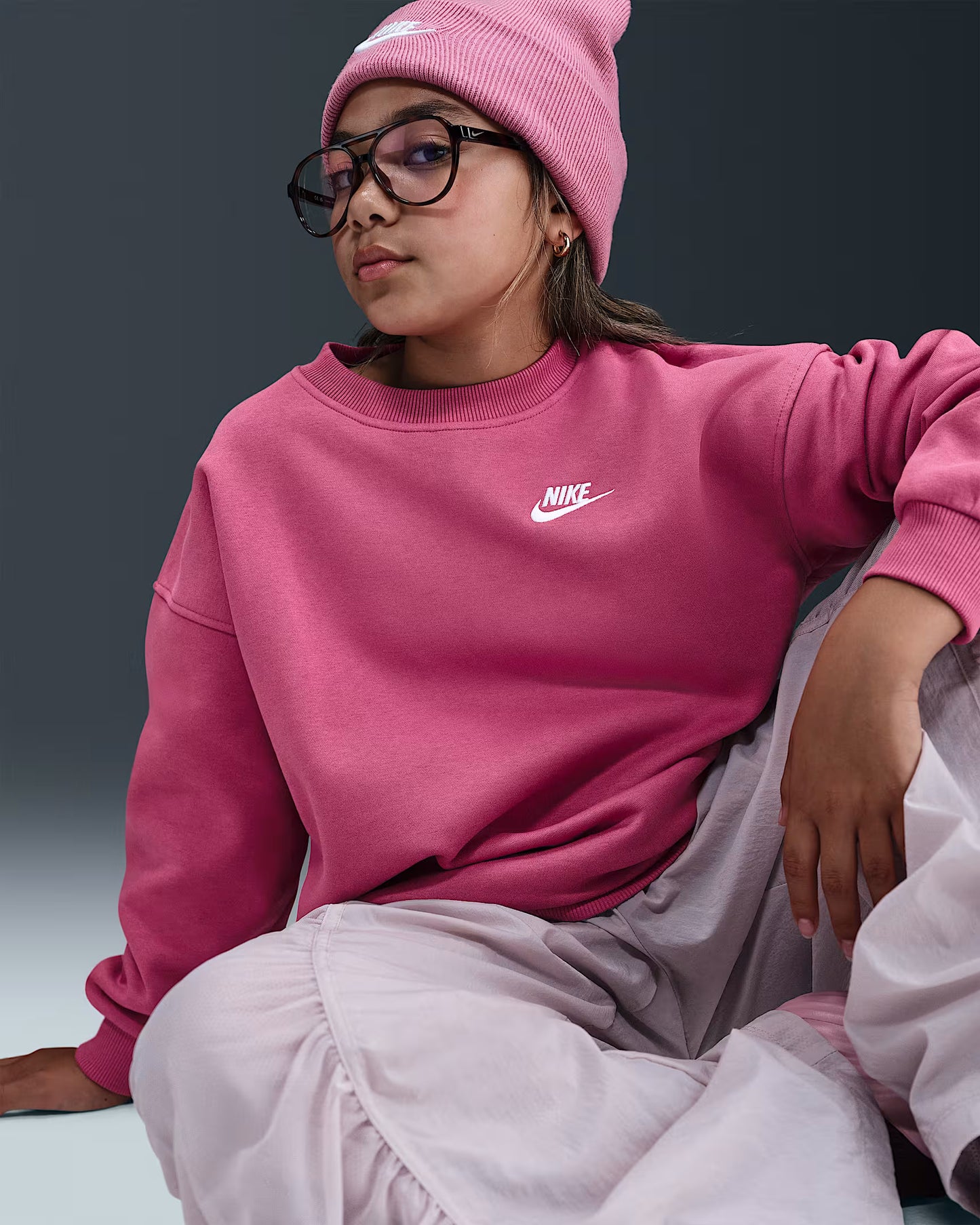 SUDADERA NIKE NIÑA FZ9244