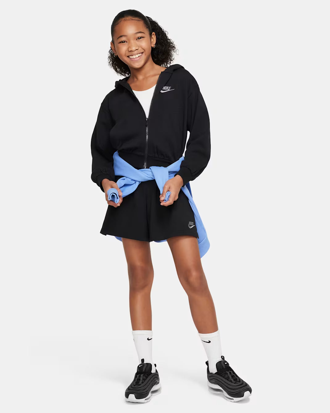 SUDADERA CON CREMALLERA NIKE KIDS FN8595-010