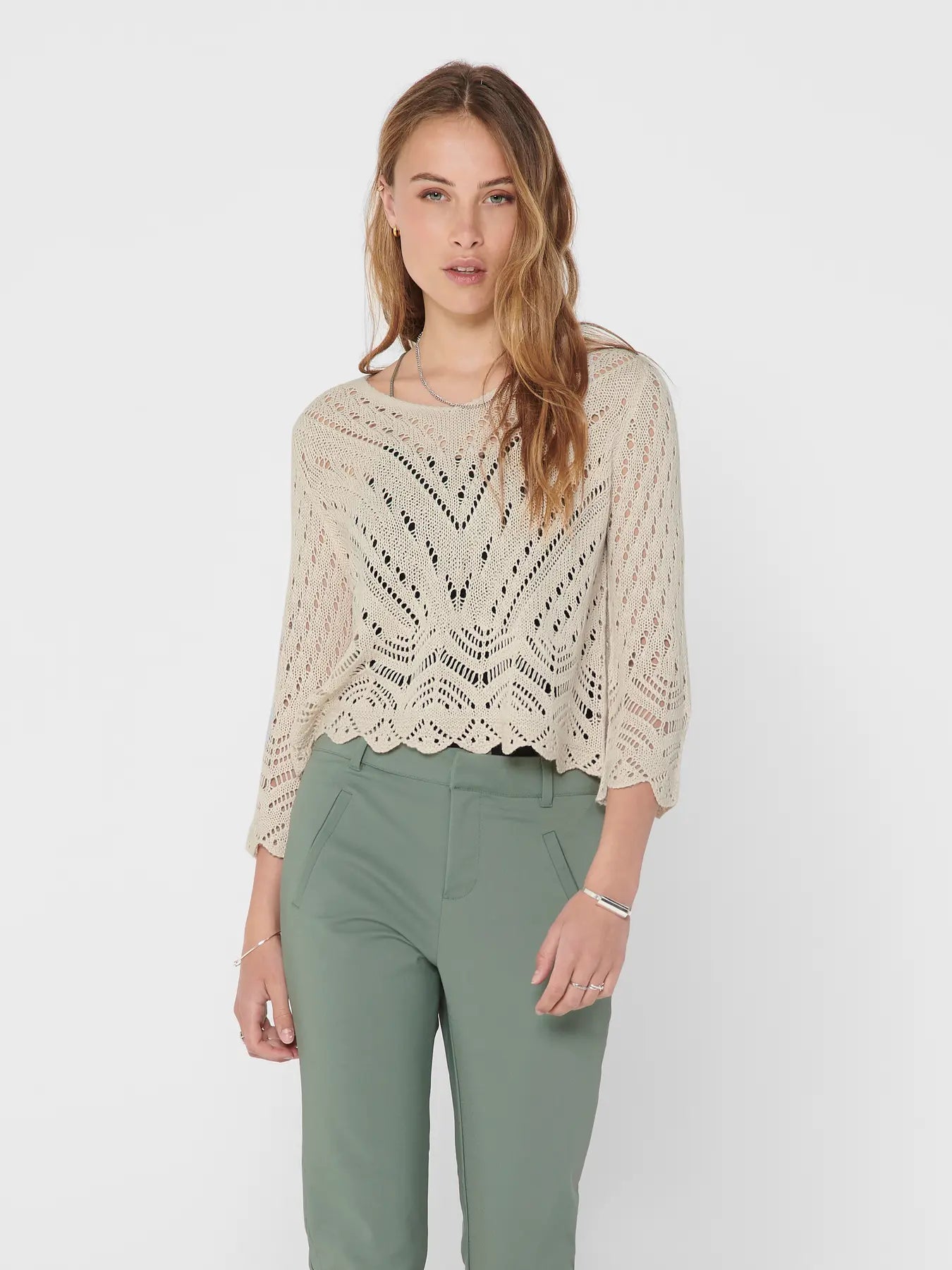 JERSEY CORTO MUJER JACQUELINE DE YONG 15212788