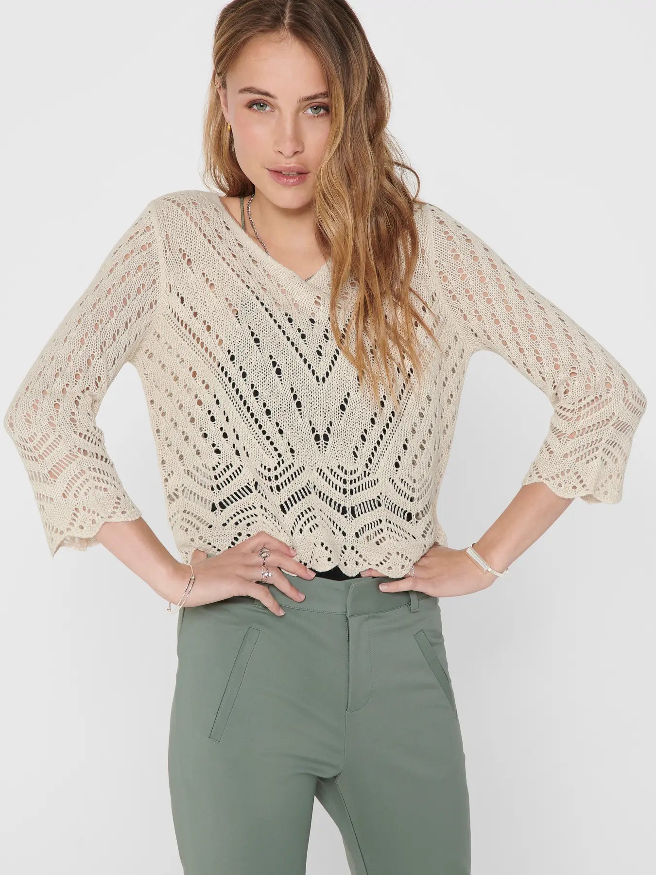 JERSEY CORTO MUJER JACQUELINE DE YONG 15212788