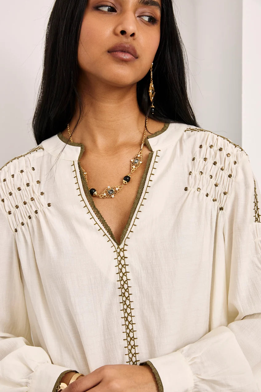 BLUSA FRUNCIDOS NKN LX.ZAINAB