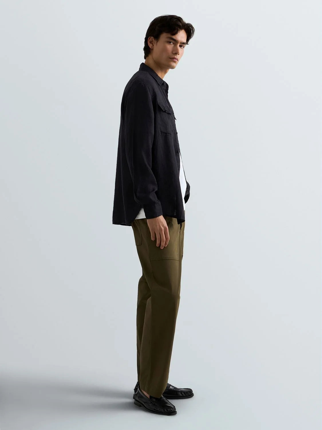 CAMISA HOMBRE LINO REGULAR FIT REPLAY M4147