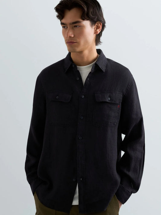 CAMISA HOMBRE LINO REGULAR FIT REPLAY M4147