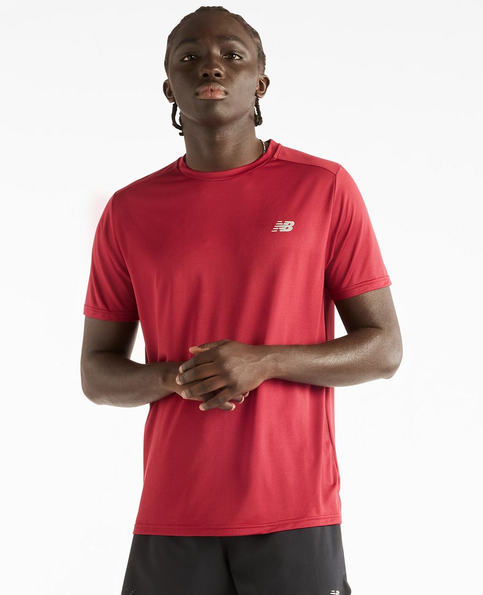 CAMISETA HOMBRE NEW BALANCE MT41222-PDR