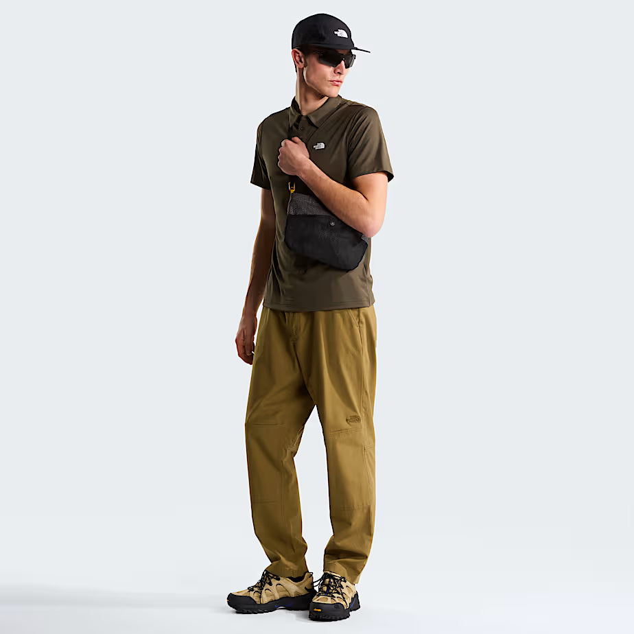 Polo the north face hombre NF0A2WAZ21L-GREEN